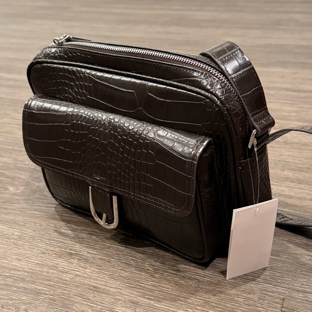 H&M Cross body Bag Faux Crocodile leather - Picture 10 of 16